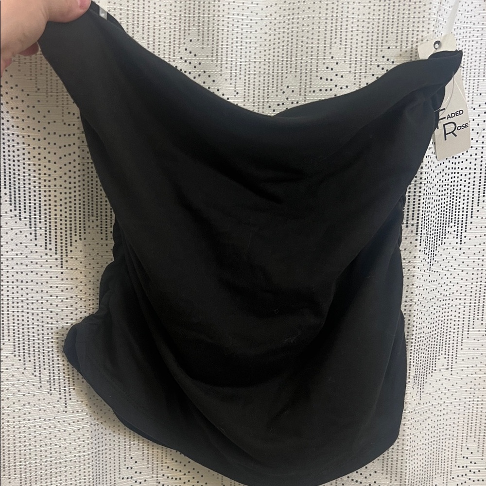 Black Crop Top